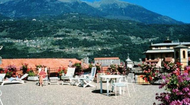 Hotel Margna Morbegno Bagian luar foto